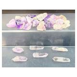 Rare Vera Cruz Amethyst "Laser" Point Set – High-Clarity Mexican Lavender Quartz Specimens