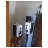 Nokamchi pedastal speakers. 3 in total. As shown. CASH ON SITE ONLY. PICKUP IS MONDAY MAY 11TH FROM 11 AM TO 4 PM. REGARDLESS WHAT THE SCHEDULE STATES.