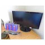 24 inch monitor Samsung. As shown. CASH ON SITE ONLY. PICKUP IS MONDAY MAY 11TH FROM 11 AM TO 4 PM. REGARDLESS WHAT THE SCHEDULE STATES.