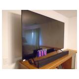 42 inch Samsung flat screen tv. With vizio soundbar & speaker. As shown. CASH ON SITE ONLY. PICKUP IS MONDAY MAY 11TH FROM 11 AM TO 4 PM. REGARDLESS WHAT THE SCHEDULE STATES.