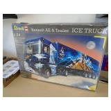 Renault ae & trailer Ice truck by Revel. Condition unknown. As shown. CASH ON SITE ONLY. PICKUP IS MONDAY MAY 11TH FROM 11 AM TO 4 PM. REGARDLESS WHAT THE SCHEDULE STATES.