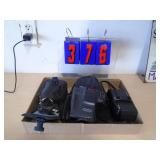 2 cameras. As shown. CASH ON SITE ONLY. PICKUP IS MONDAY MAY 11TH FROM 11 AM TO 4 PM. REGARDLESS WHAT THE SCHEDULE STATES.