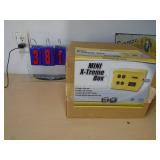 Mini extreme electrical box for generator use. As shown. CASH ON SITE ONLY. PICKUP IS MONDAY MAY 11TH FROM 11 AM TO 4 PM. REGARDLESS WHAT THE SCHEDULE STATES.