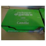 Enchanted garden citronella candles. 2 cases of 12 each. As shown. CASH ON SITE ONLY. PICKUP IS MONDAY MAY 11TH FROM 11 AM TO 4 PM. REGARDLESS WHAT THE SCHEDULE STATES.