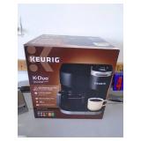 Keurig coffe maker. New in the box. As shown. CASH ON SITE ONLY. PICKUP IS MONDAY MAY 11TH FROM 11 AM TO 4 PM. REGARDLESS WHAT THE SCHEDULE STATES.