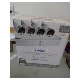 Lorex alarm system. New in the box. As shown. CASH ON SITE ONLY. PICKUP IS MONDAY MAY 11TH FROM 11 AM TO 4 PM. REGARDLESS WHAT THE SCHEDULE STATES.