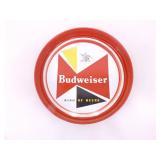 Vintage Budweiser 13.5" Metal Serving Tray