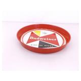 Vintage Budweiser 13.5" Metal Serving Tray