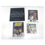 MINT Condition Star Wars 2 Album Set and Books