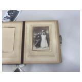 Large Lot of Black and White Photos and an Antique Photo Album