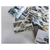 Large Lot of Black and White Photos and an Antique Photo Album