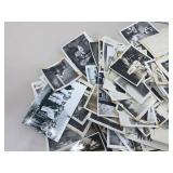 Large Lot of Black and White Photos and an Antique Photo Album