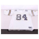 Vintage Tommy Kramer and Others Autographed Well Used Randy Moss Starter Jersey