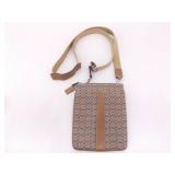Vintage Kate Spade Light Blue Leatther Declan Crossbody Bag, and Coach Signature Messanger Bag
