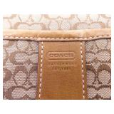 Vintage Kate Spade Light Blue Leatther Declan Crossbody Bag, and Coach Signature Messanger Bag