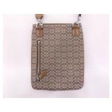 Vintage Kate Spade Light Blue Leatther Declan Crossbody Bag, and Coach Signature Messanger Bag