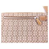 Vintage Kate Spade Light Blue Leatther Declan Crossbody Bag, and Coach Signature Messanger Bag