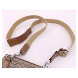 Vintage Kate Spade Light Blue Leatther Declan Crossbody Bag, and Coach Signature Messanger Bag