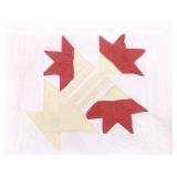 Hand Stitched 75" Patchwork Quilt