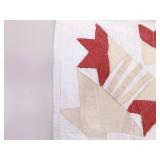Hand Stitched 75" Patchwork Quilt