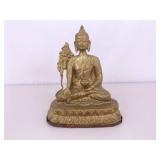 Antique (Quite Old) 7.5" Brass Buddha