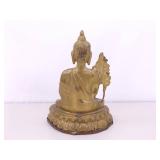 Antique (Quite Old) 7.5" Brass Buddha