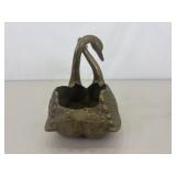 Collection of 8.5" Tall Brass Geese Figurines