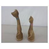 Unused Siamese Cat 11" Wax Candles