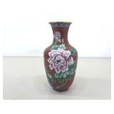 Vintage Cloisonne 10" Vase