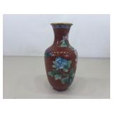 Vintage Cloisonne 10" Vase