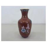 Vintage Cloisonne 10" Vase