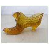 7 Fenton Glass Shoe Figurines