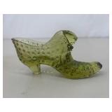7 Fenton Glass Shoe Figurines