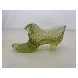 7 Fenton Glass Shoe Figurines