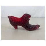 7 Fenton Glass Shoe Figurines
