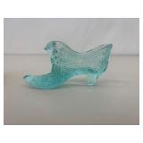 7 Fenton Glass Shoe Figurines