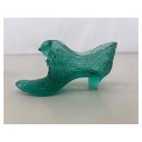 7 Fenton Glass Shoe Figurines