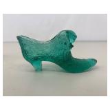 7 Fenton Glass Shoe Figurines