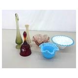 6 Pieces of Collectible Fenton Glass