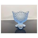 Vintage Mosser Glass Footed Bowl 3 Piece Set