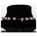 Authentic 23" Amethyst 2" Idol Necklace