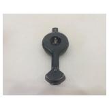 2 Antique Cast Iron Gas Burners for a Vintage Stove