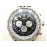 Lot of Vintage Wrist Watches and a Pocket Watch (Breitling likely not authentic)