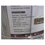 Landhoner Galvanized Fencing 48"