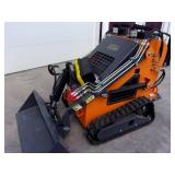 Landhoner Mini Skid Steer Loader  ME380 Orange