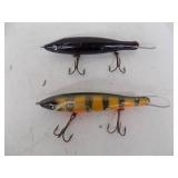 (2) Musky Lures – Glide Bait – 10"