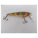 Vintage 8" Amma Bama Collector Musky Lure –1998 – Bill Looney – Hand‑Crafted Wooden Glide Bait