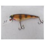 Vintage 8" Amma Bama Collector Musky Lure – Vintage 1999 – Bill Looney – Hand‑Crafted
