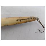 Vintage 8" Amma Bama Collector Musky Lure – Vintage 1999 – Bill Looney – Hand‑Crafted
