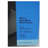 WIFI Router. Linksys Hydra 6 Dual-Band Mesh WIFI 6 Router